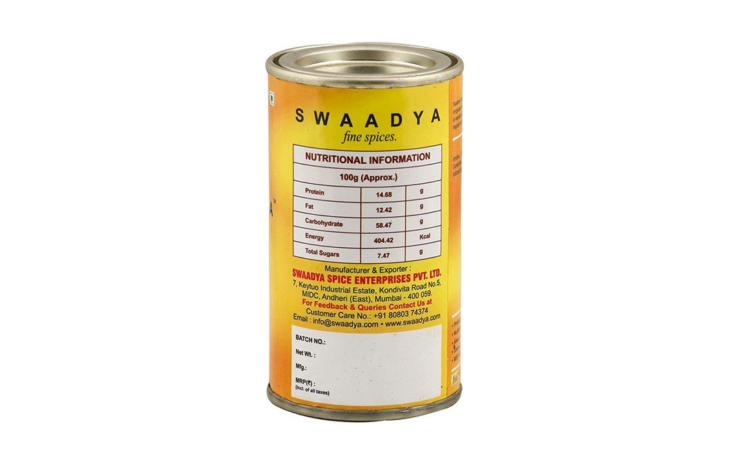 Swaadya Kashmiri Special Garam Masala   Tin  77.1 grams